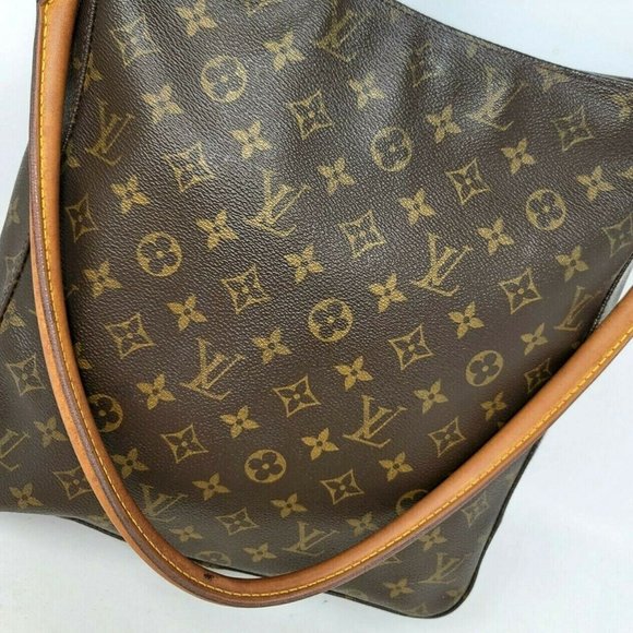 Louis Vuitton Looping GM Monogram Canvas Leather Shoulder Bag Authentic MI0090 - Picture 5 of 12
